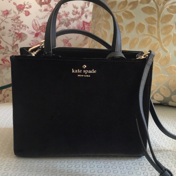 Kate Spade Thompson Street Velvet Sam Handbag